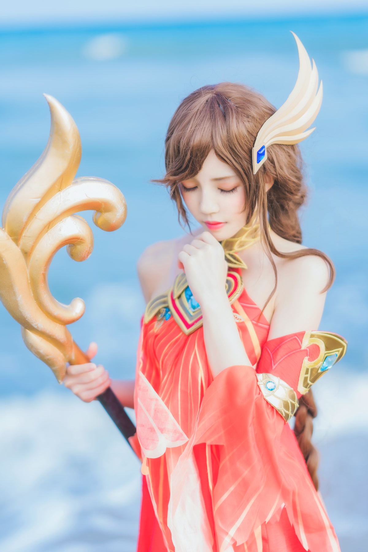 图片[5]-【coser】070【桜桃喵】王者荣耀大乔-COS世界