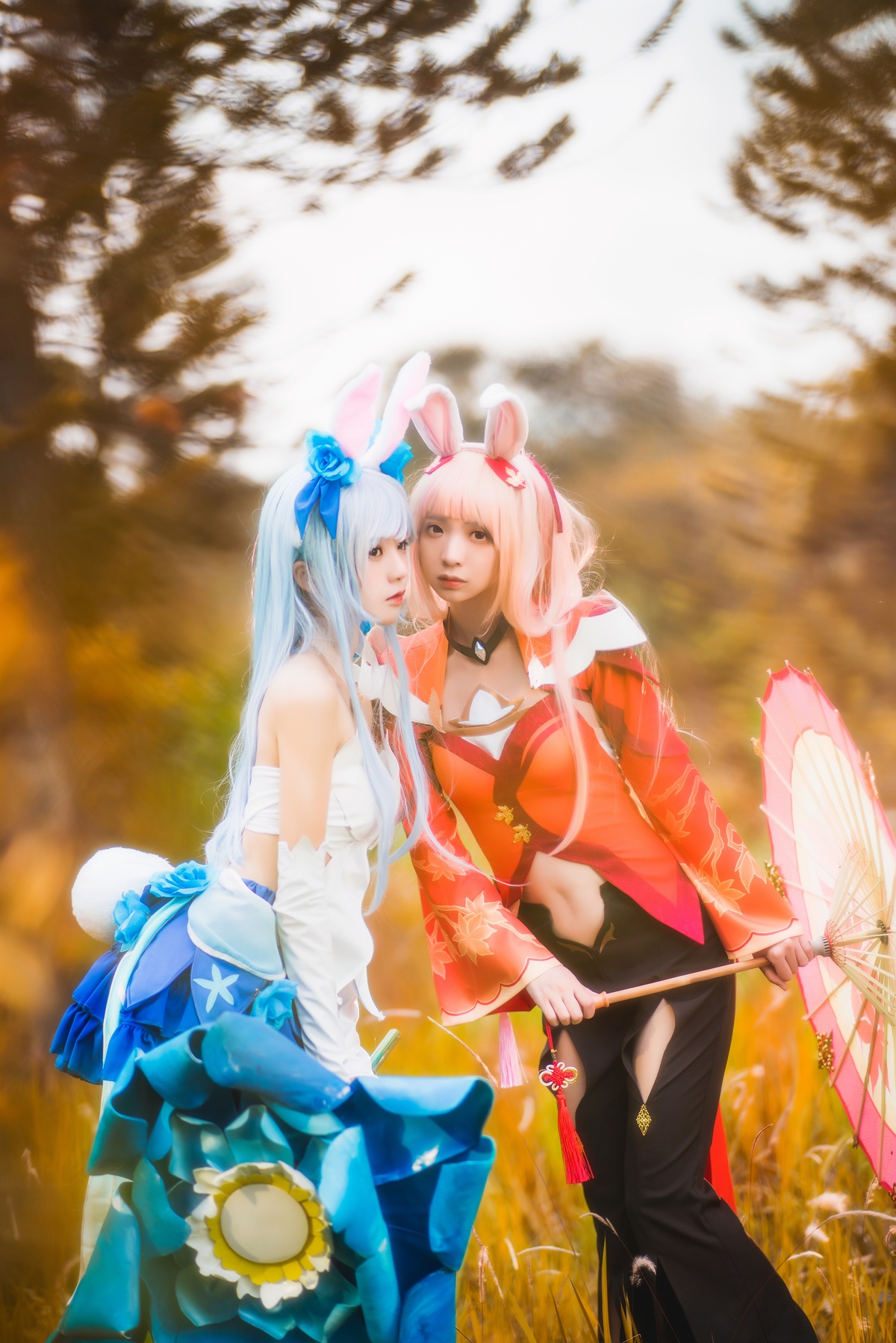 图片[2]-【coser】073【桜桃喵】&疯喵ss双人公孙离-COS世界
