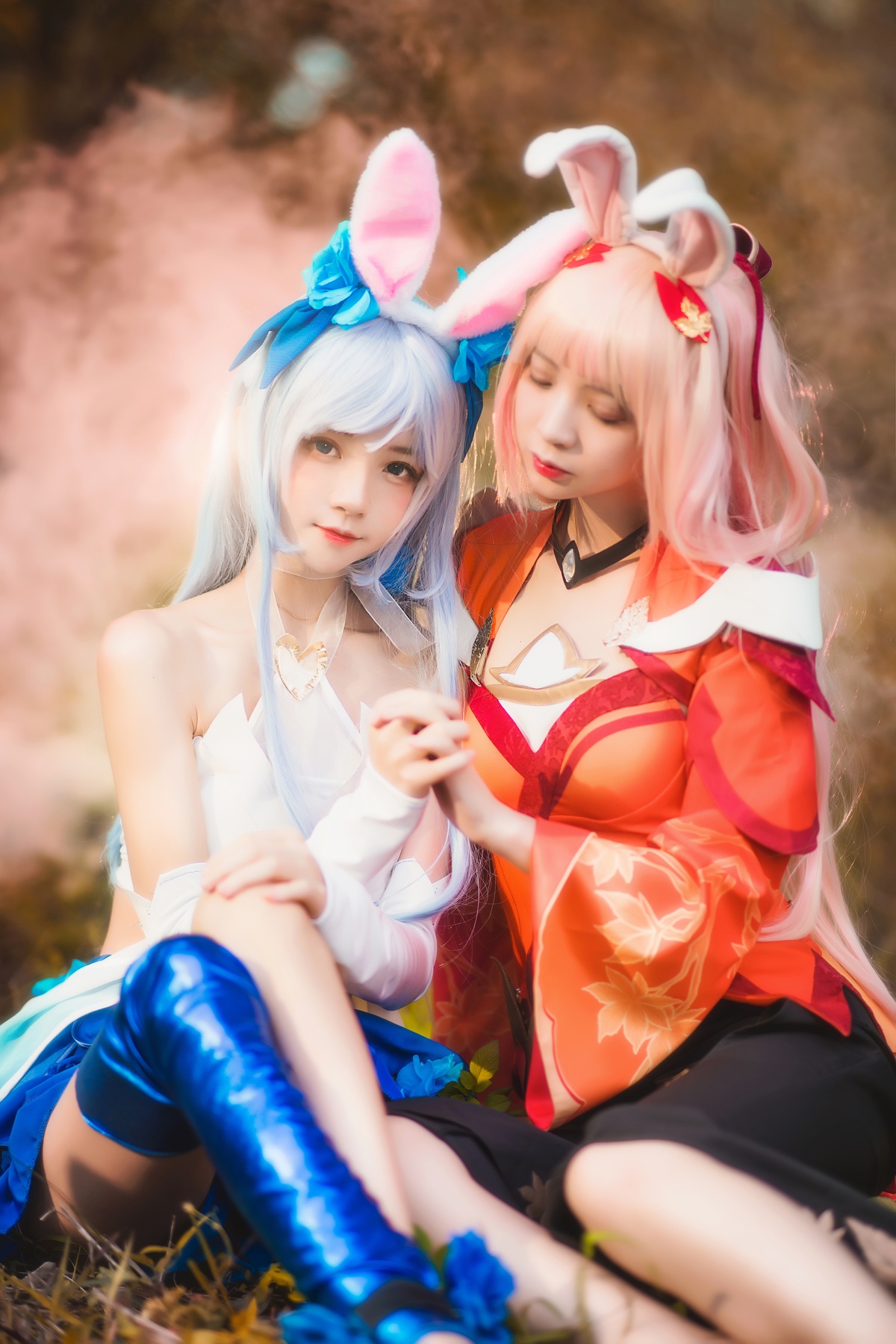 图片[4]-【coser】073【桜桃喵】&疯喵ss双人公孙离-COS世界