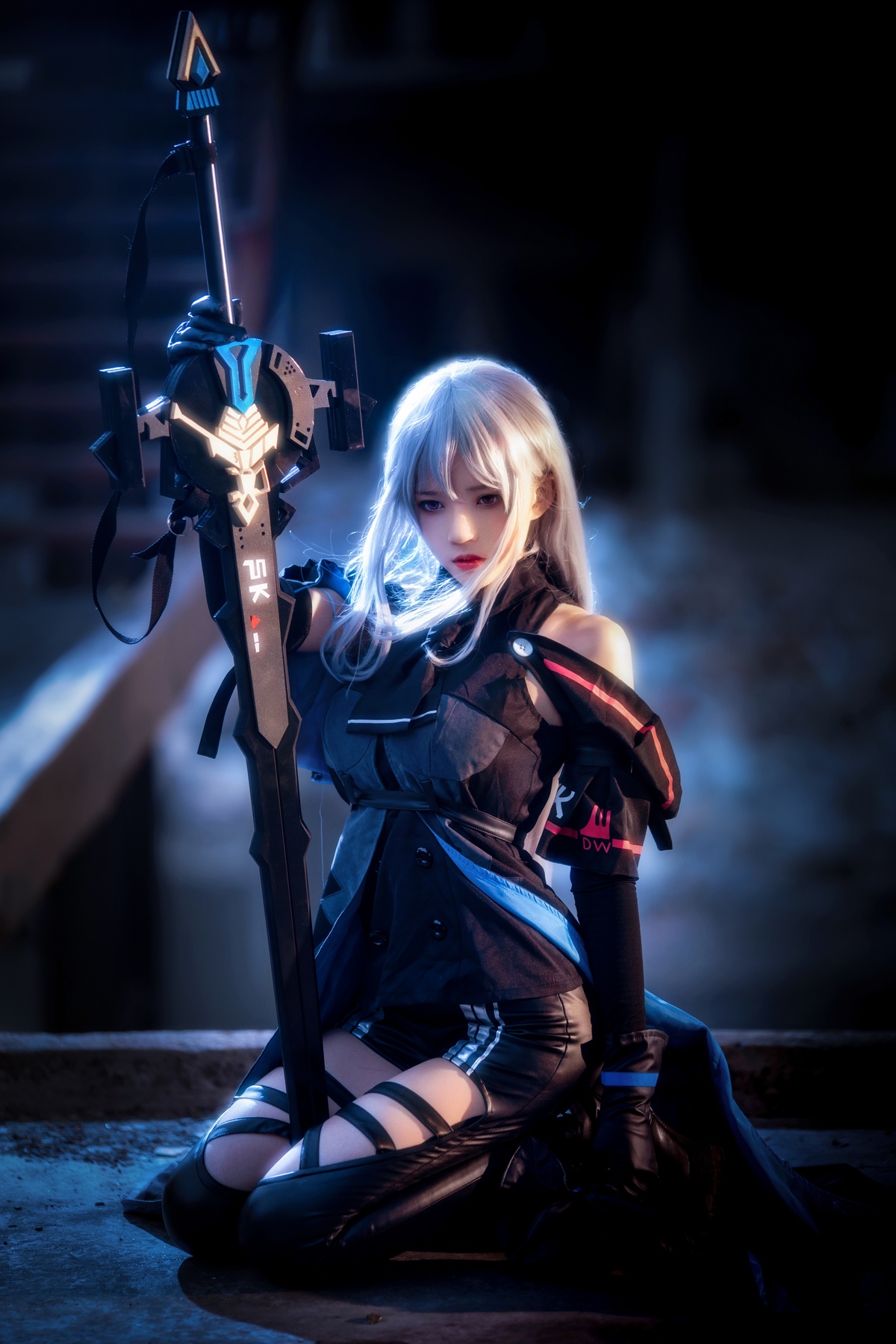 图片[4]-【coser】086【桜桃喵】斯卡蒂-COS世界