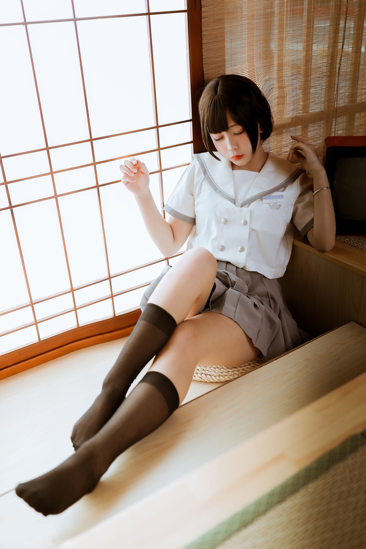图片[5]-日奈娇 NO.010 和风jk-COS世界