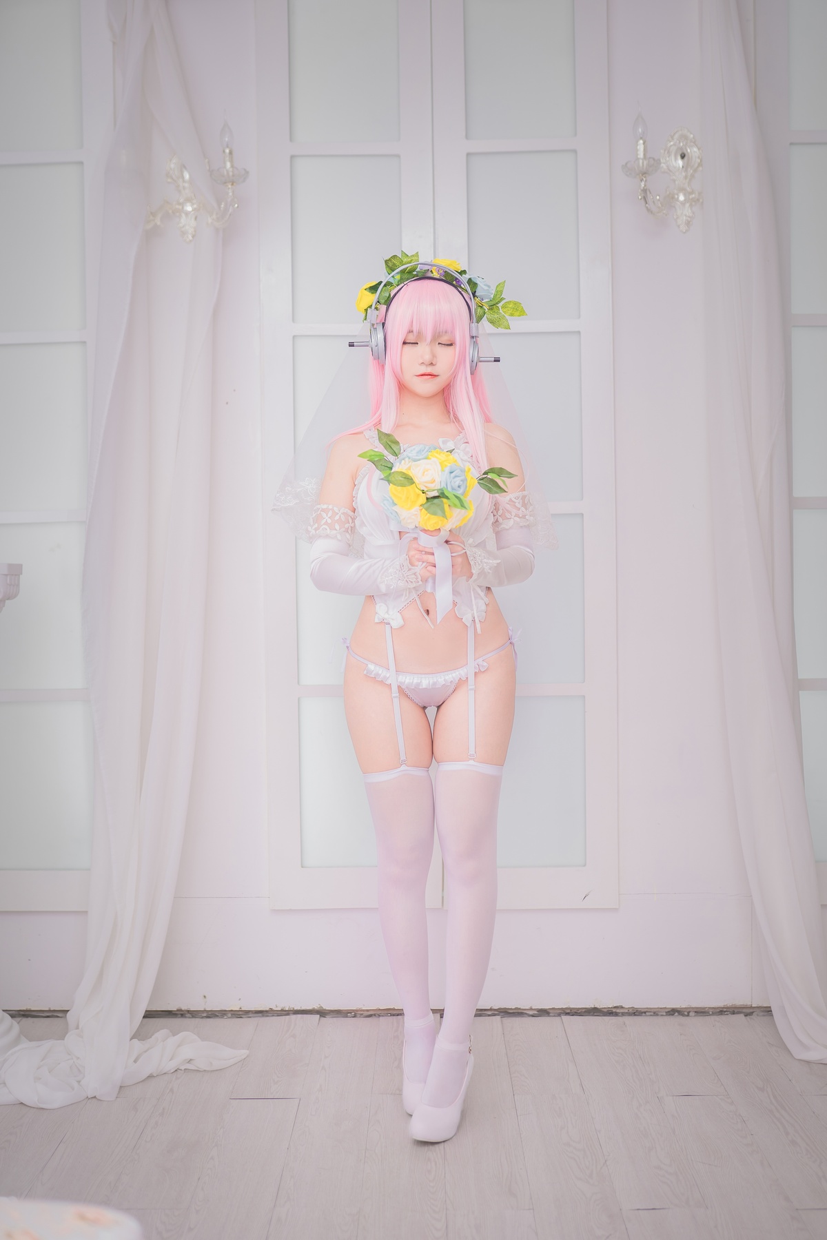 图片[2]-Yoko宅夏 -索尼子 婚纱-COS世界