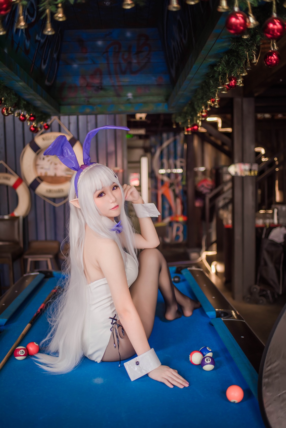 图片[2]-Yoko宅夏 -艾米莉娅 兔女郎-COS世界