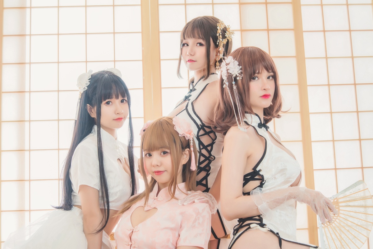 图片[44]-Yoko宅夏 x 小野妹子W x 白金Saki]四人彼女[176P-3.73G-COS世界