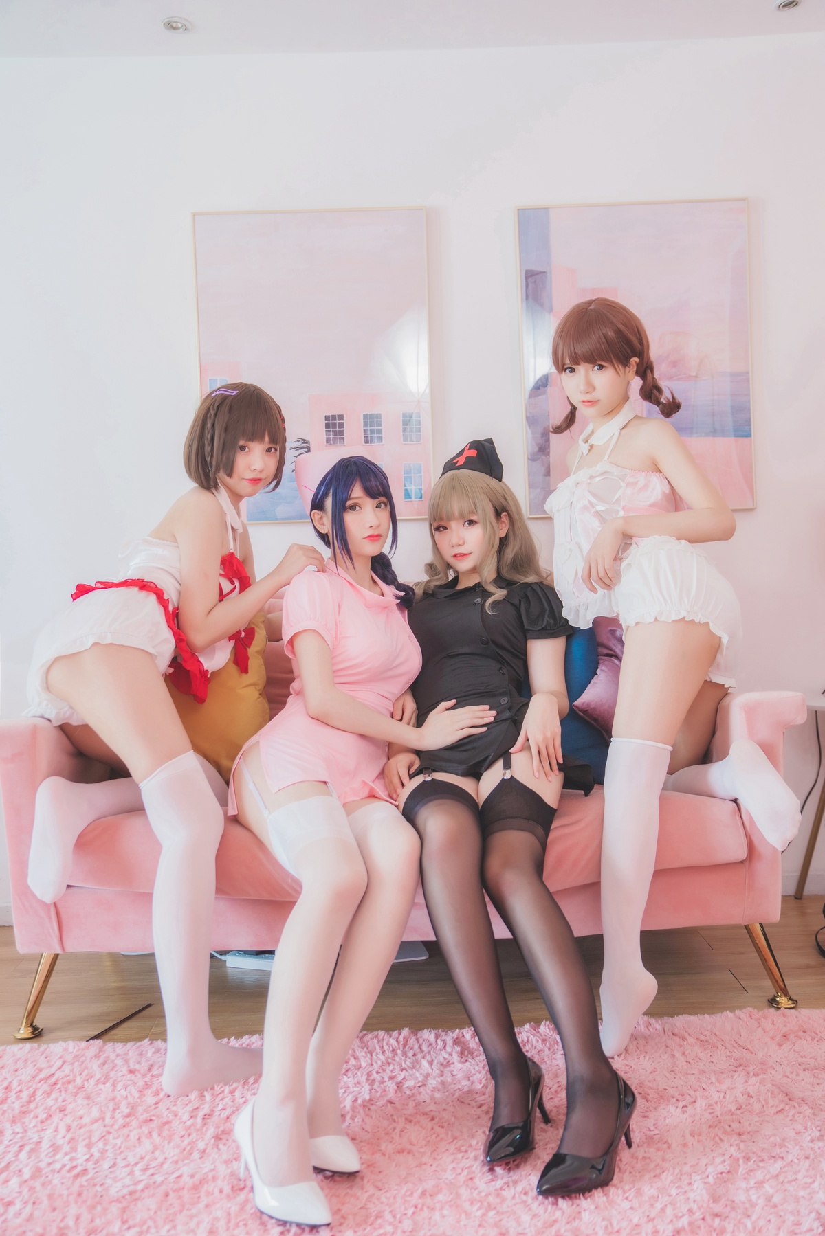图片[46]-Yoko宅夏 x 小野妹子W x 白金Saki]四人彼女[176P-3.73G-COS世界