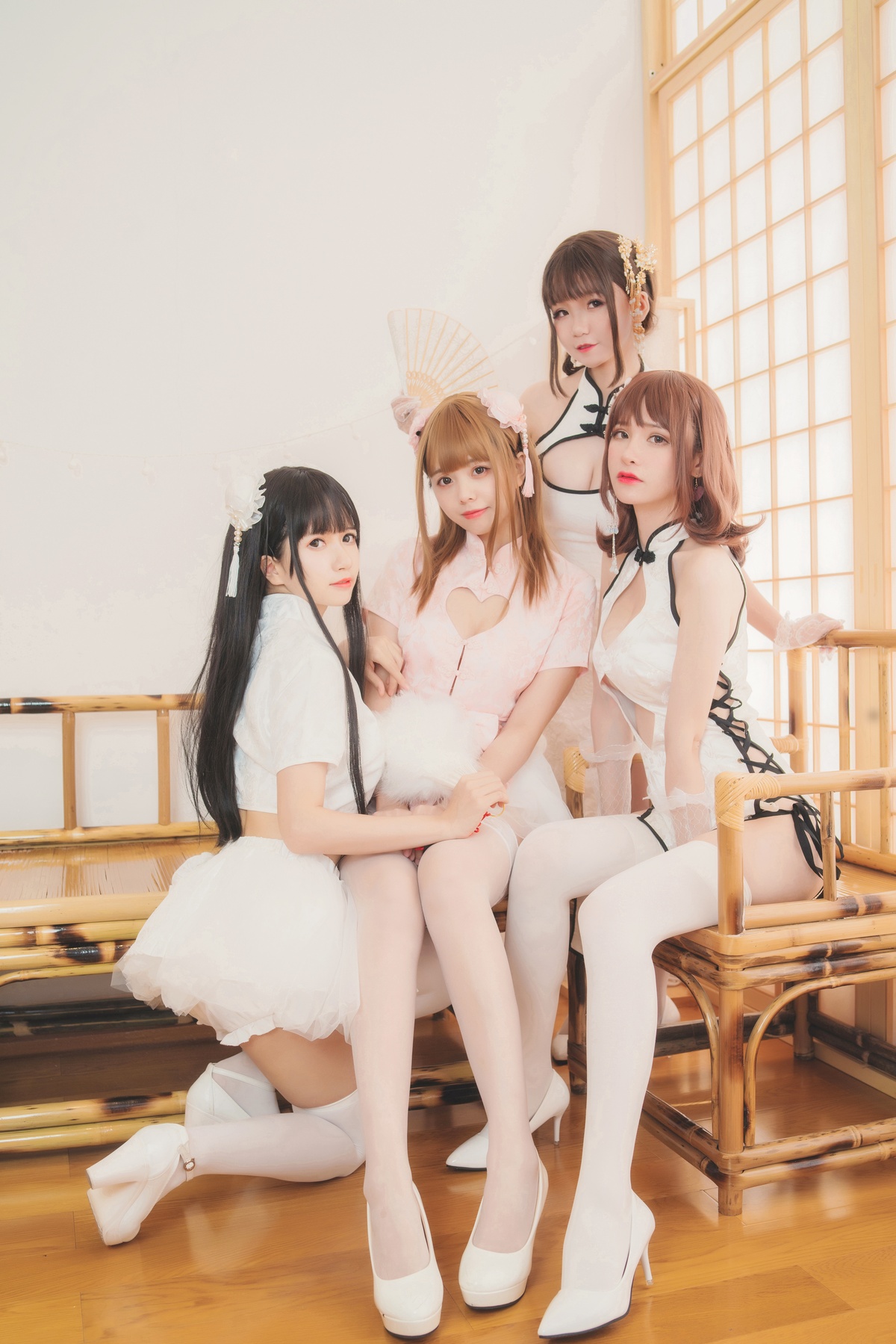 图片[48]-Yoko宅夏 x 小野妹子W x 白金Saki]四人彼女[176P-3.73G-COS世界