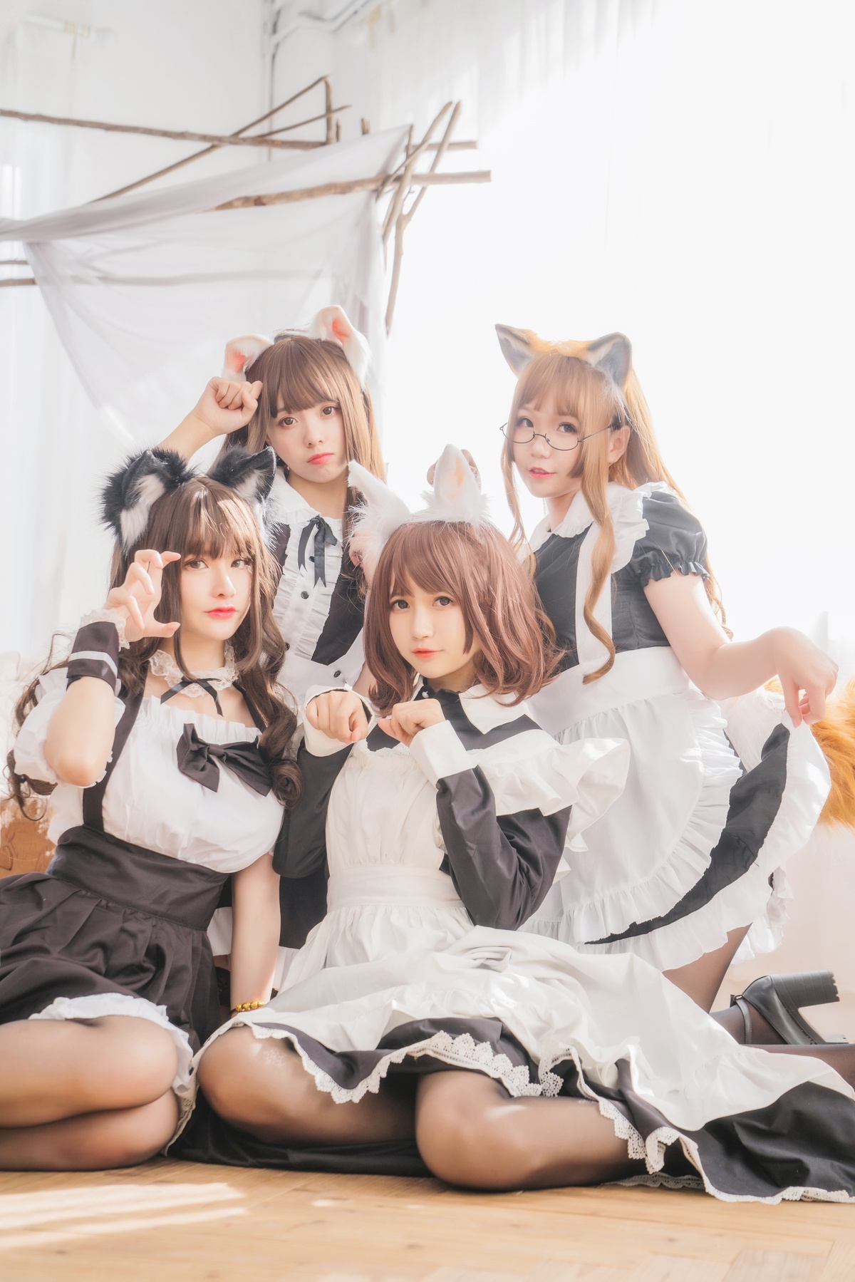 图片[122]-Yoko宅夏 x 小野妹子W x 白金Saki]四人彼女[176P-3.73G-COS世界