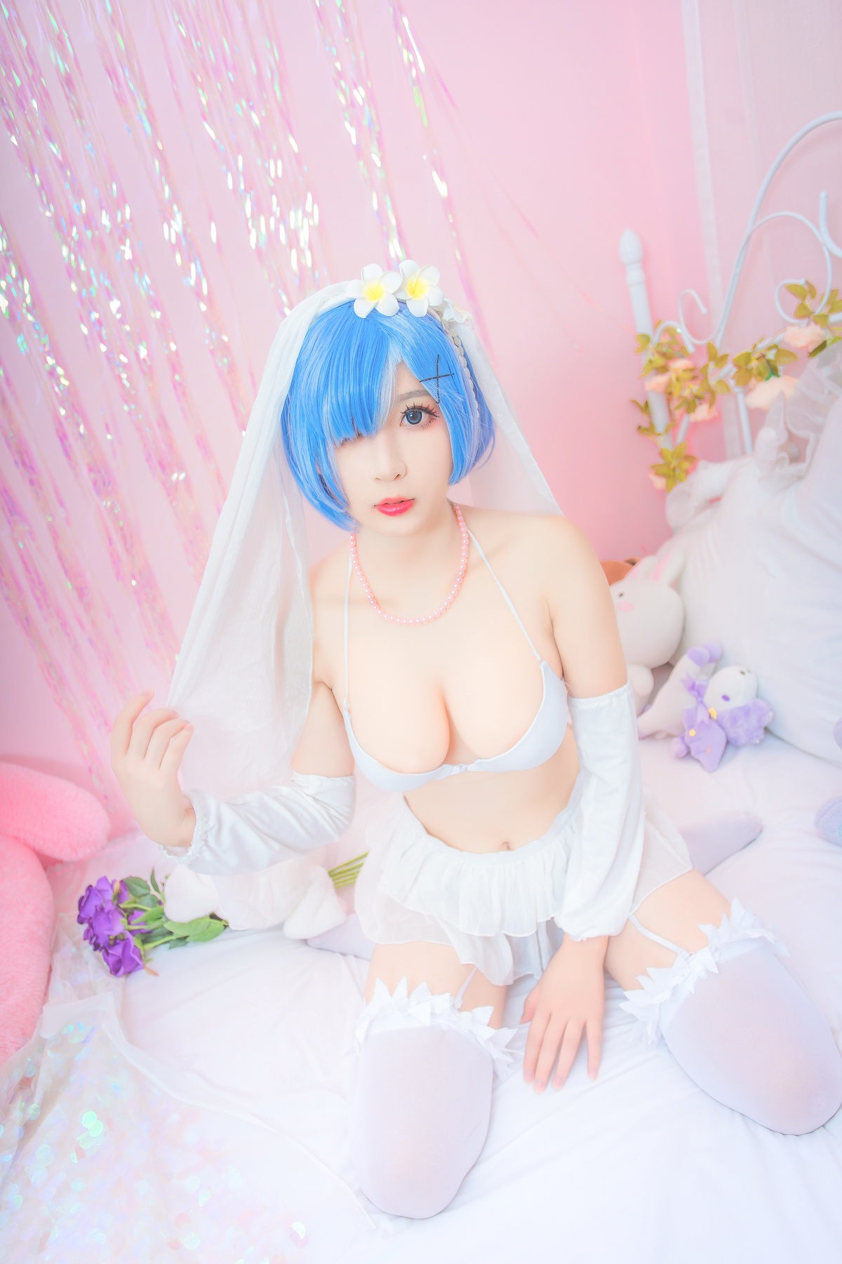 图片[3]-小酥酱 NO.008 蕾姆婚纱-COS世界