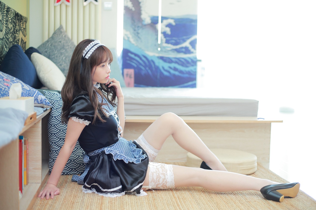 图片[3]-雯妹不讲道理-女仆写真-COS世界