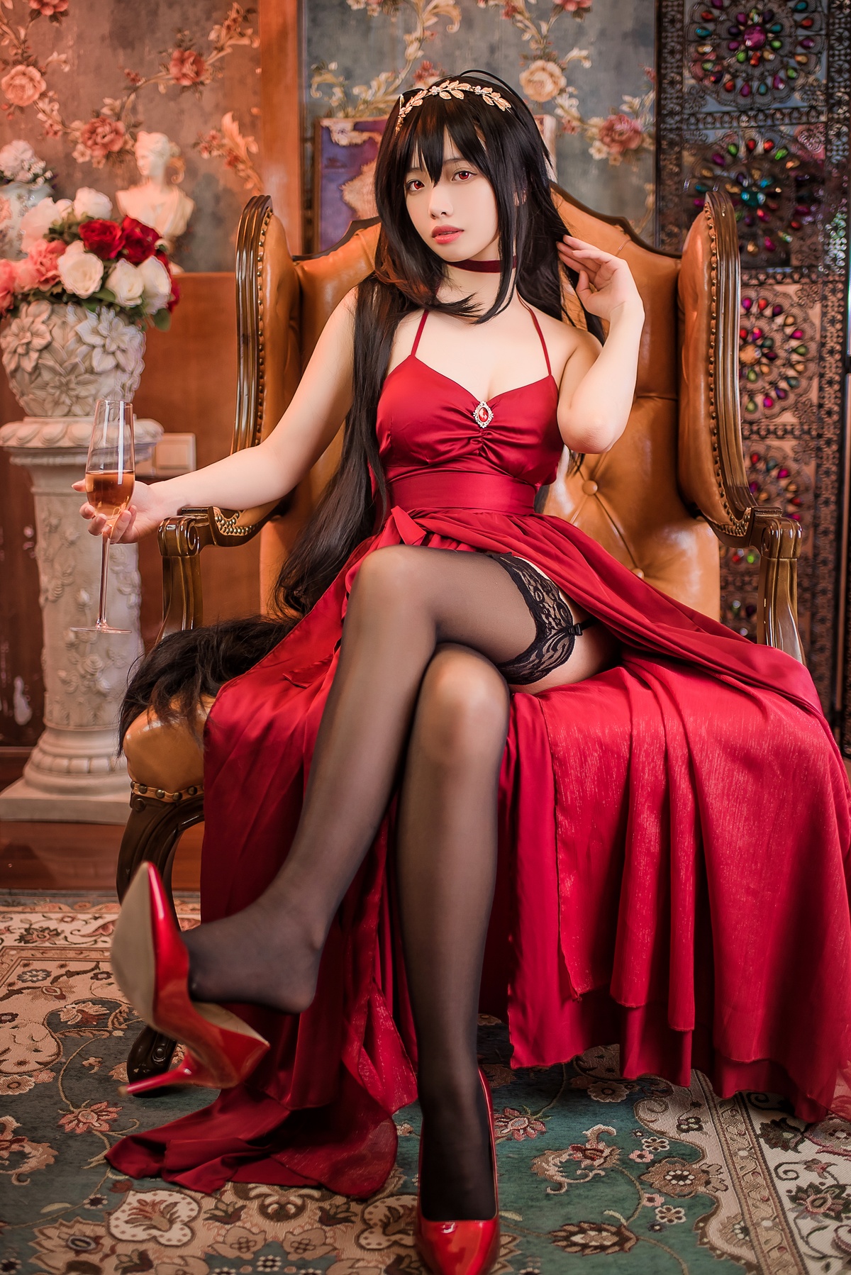 图片[4]-雯妹不讲道理-碧蓝航线大凤礼服-COS世界