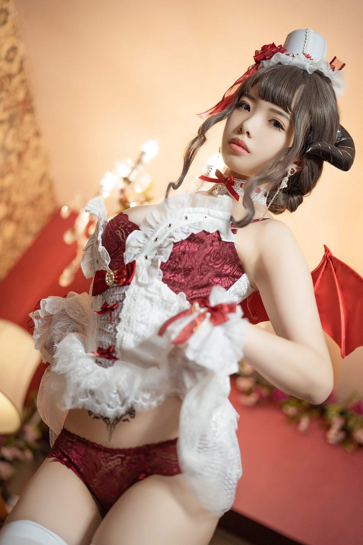 图片[4]-雯妹不讲道理-魅魔本 Elegant devil-COS世界