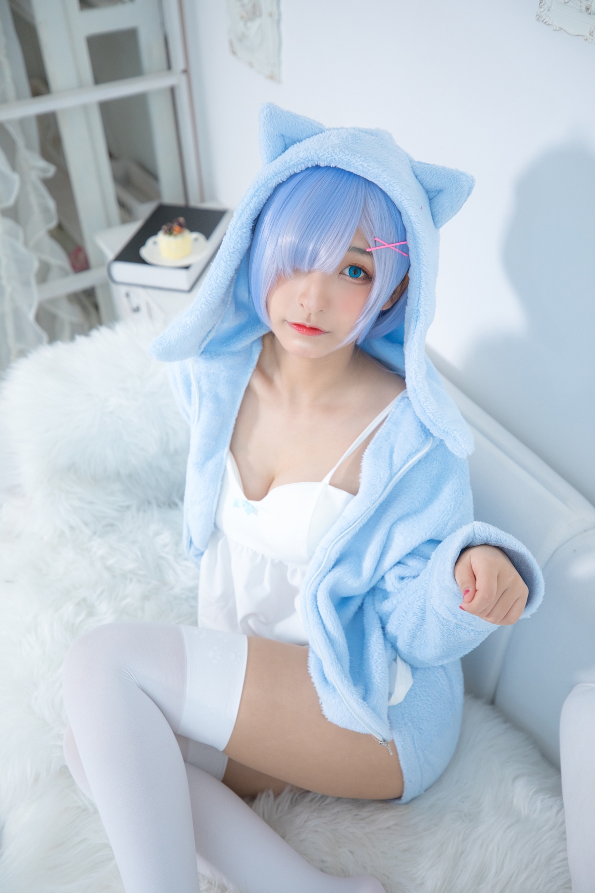 图片[123]-【coser】神乐坂真冬-Milk by blue-COS世界