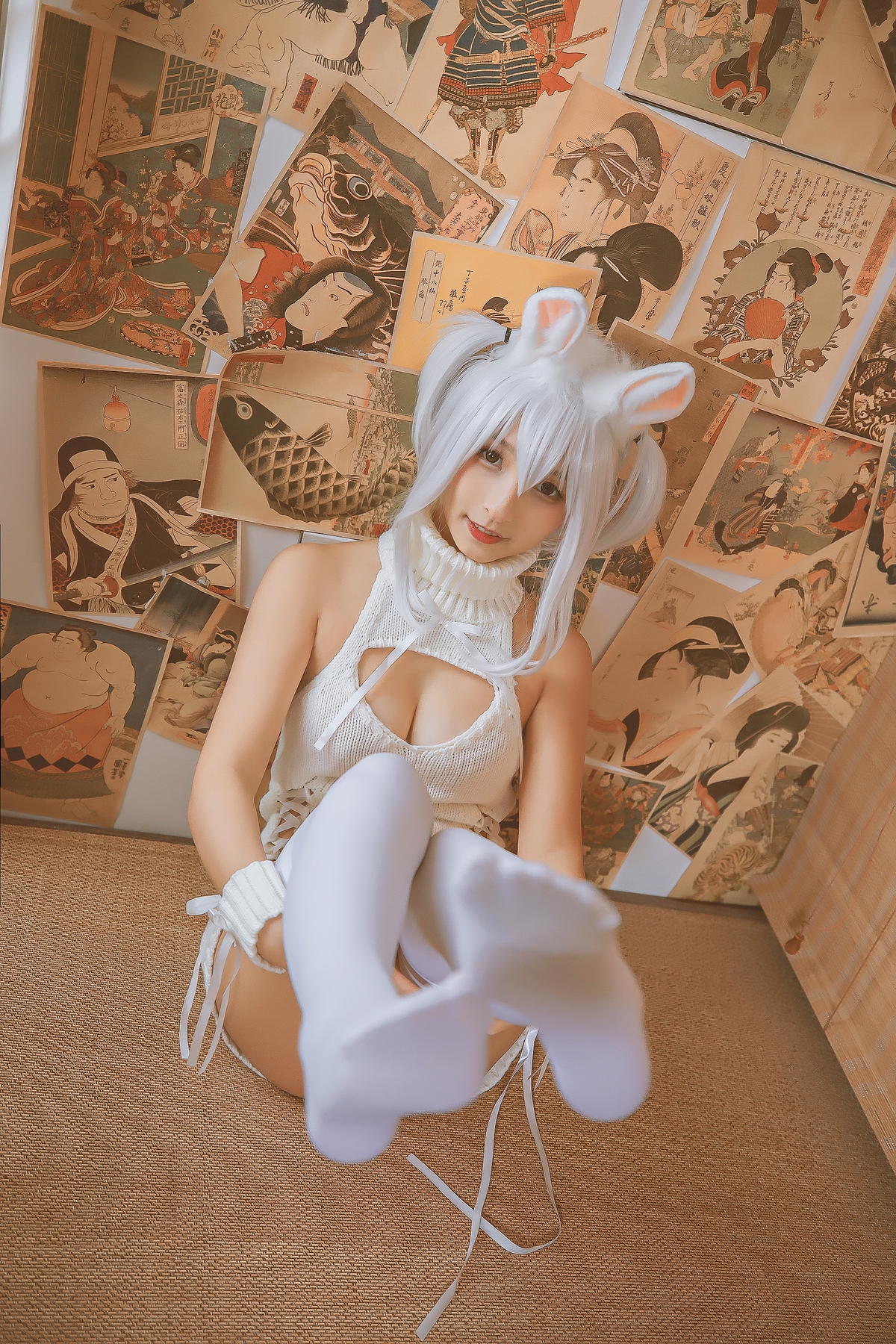 图片[4]-【coser】神乐坂真冬-《危険な耳》狼妹&兔娘-下-COS世界