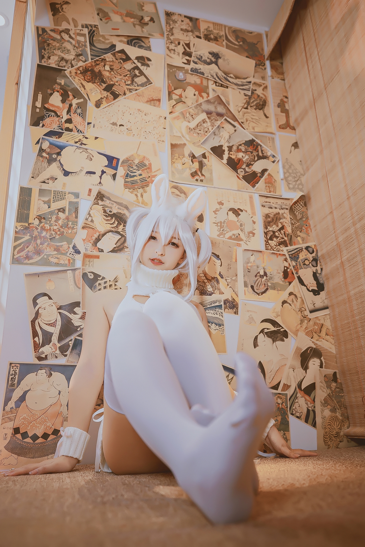 图片[5]-【coser】神乐坂真冬-《危険な耳》狼妹&兔娘-下-COS世界