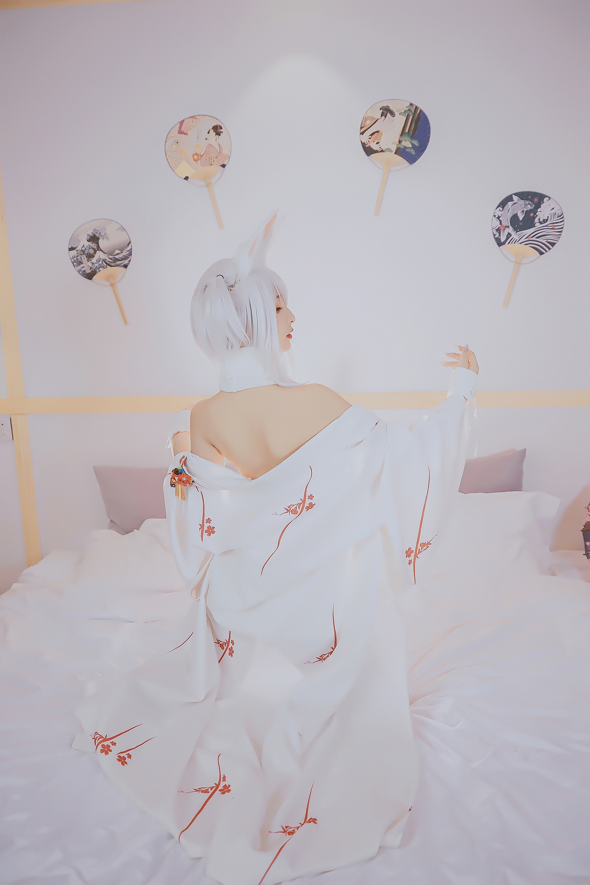 图片[2]-【coser】神乐坂真冬-《危険な耳》狼妹&兔娘-中-COS世界