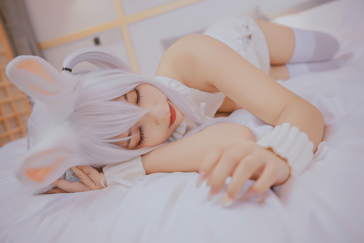 图片[3]-【coser】神乐坂真冬-《危険な耳》狼妹&兔娘-中-COS世界