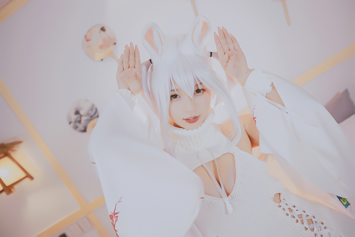 图片[5]-【coser】神乐坂真冬-《危険な耳》狼妹&兔娘-中-COS世界