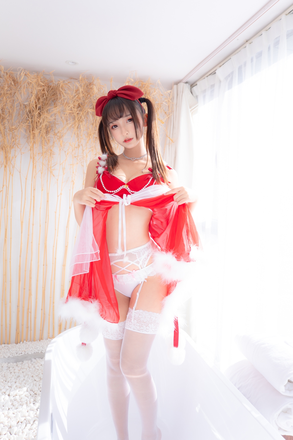 图片[10]-【coser】神乐坂真冬-天使への願い-COS世界