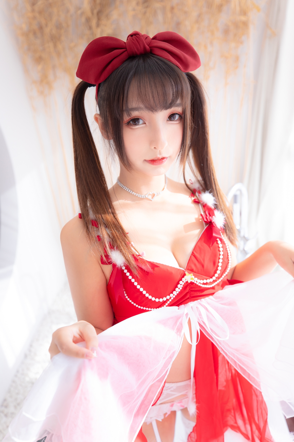 图片[14]-【coser】神乐坂真冬-天使への願い-COS世界