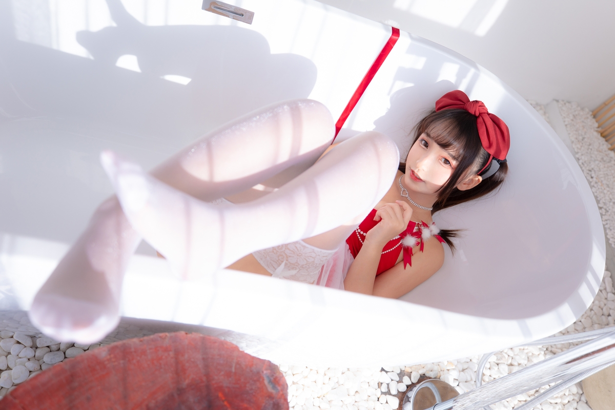 图片[23]-【coser】神乐坂真冬-天使への願い-COS世界