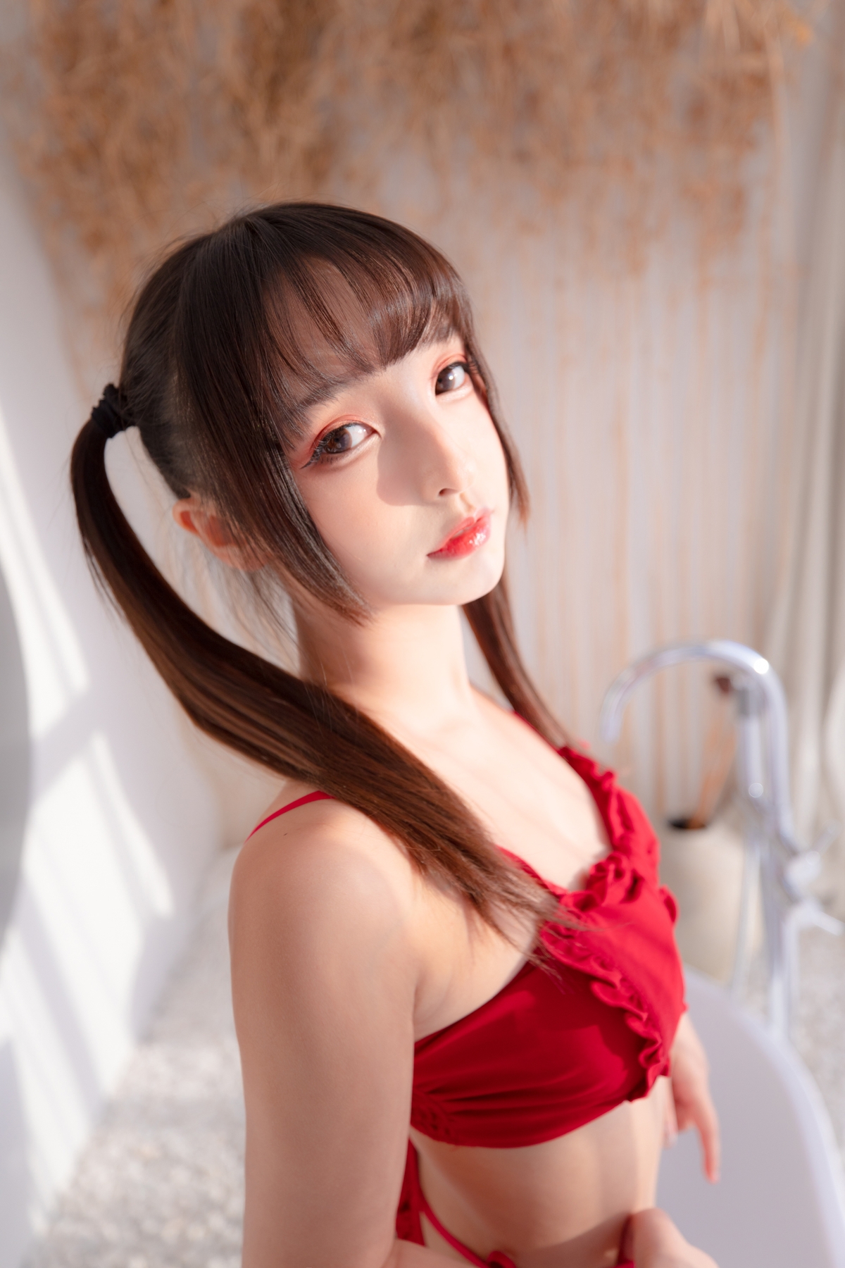 图片[36]-【coser】神乐坂真冬-天使への願い-COS世界