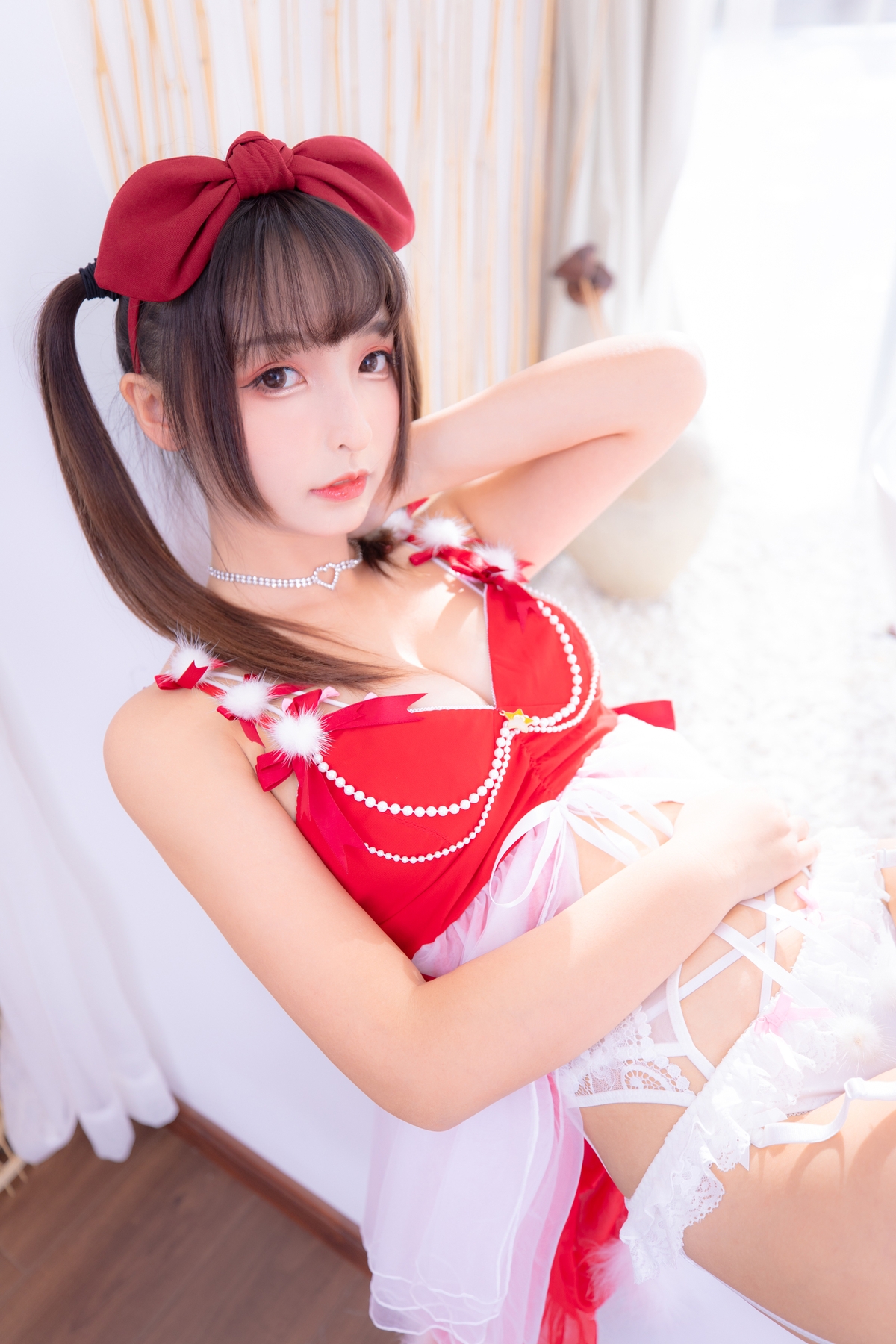图片[41]-【coser】神乐坂真冬-天使への願い-COS世界