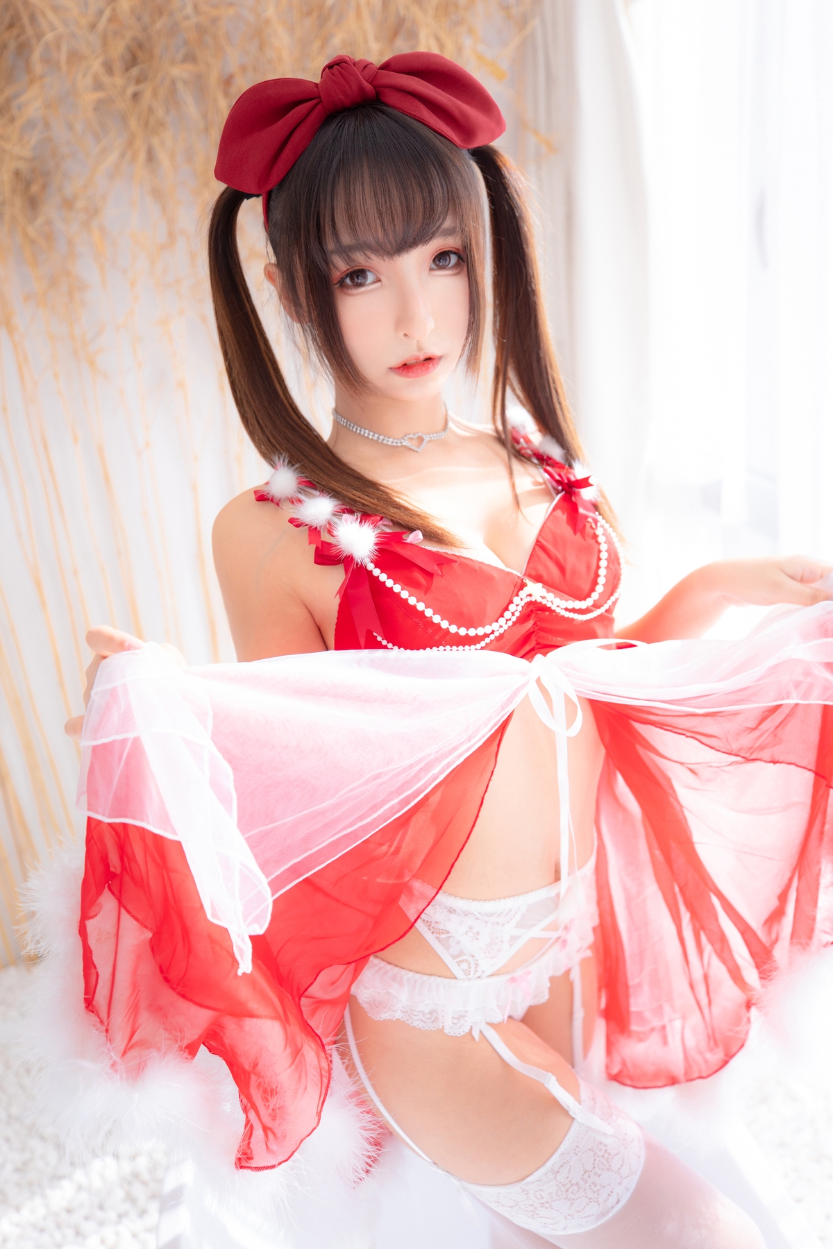 图片[79]-【coser】神乐坂真冬-天使への願い-COS世界