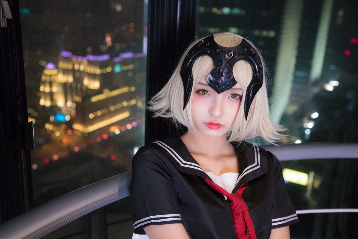图片[31]-【coser】神乐坂真冬-放课后领域 学园黑贞-COS世界