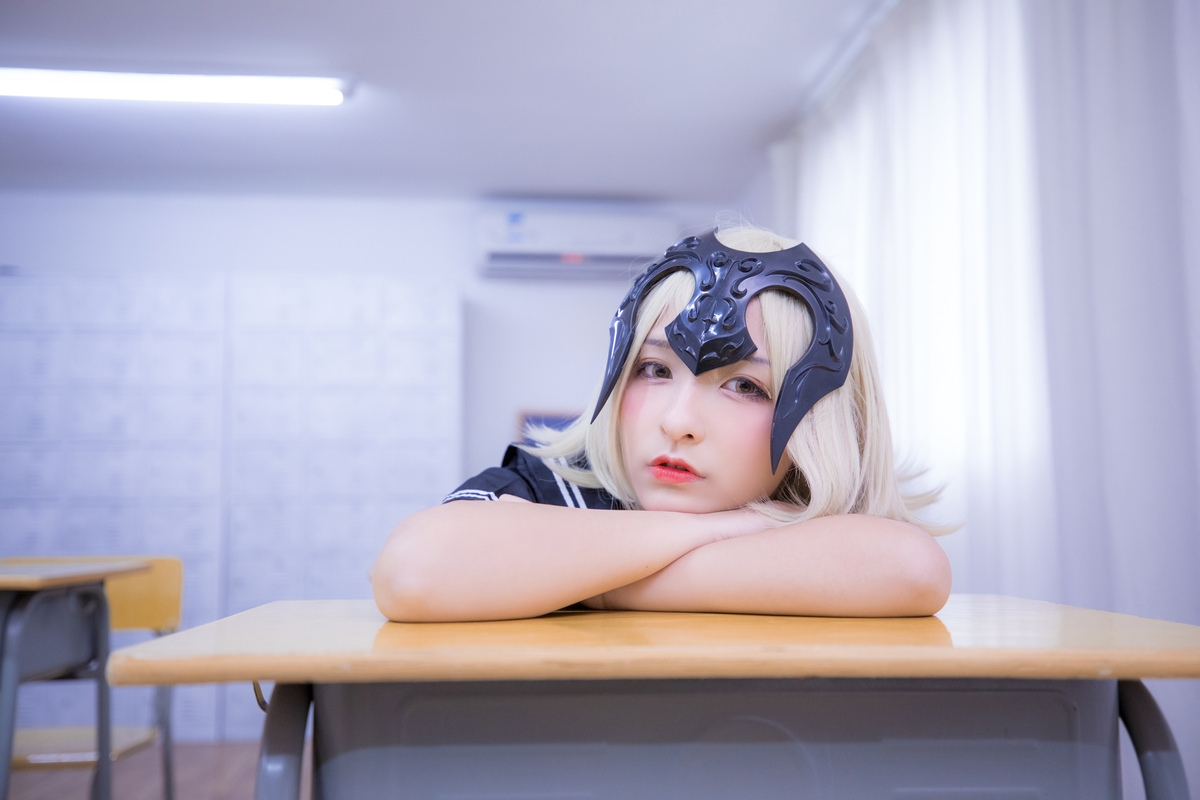 图片[38]-【coser】神乐坂真冬-放课后领域 学园黑贞-COS世界