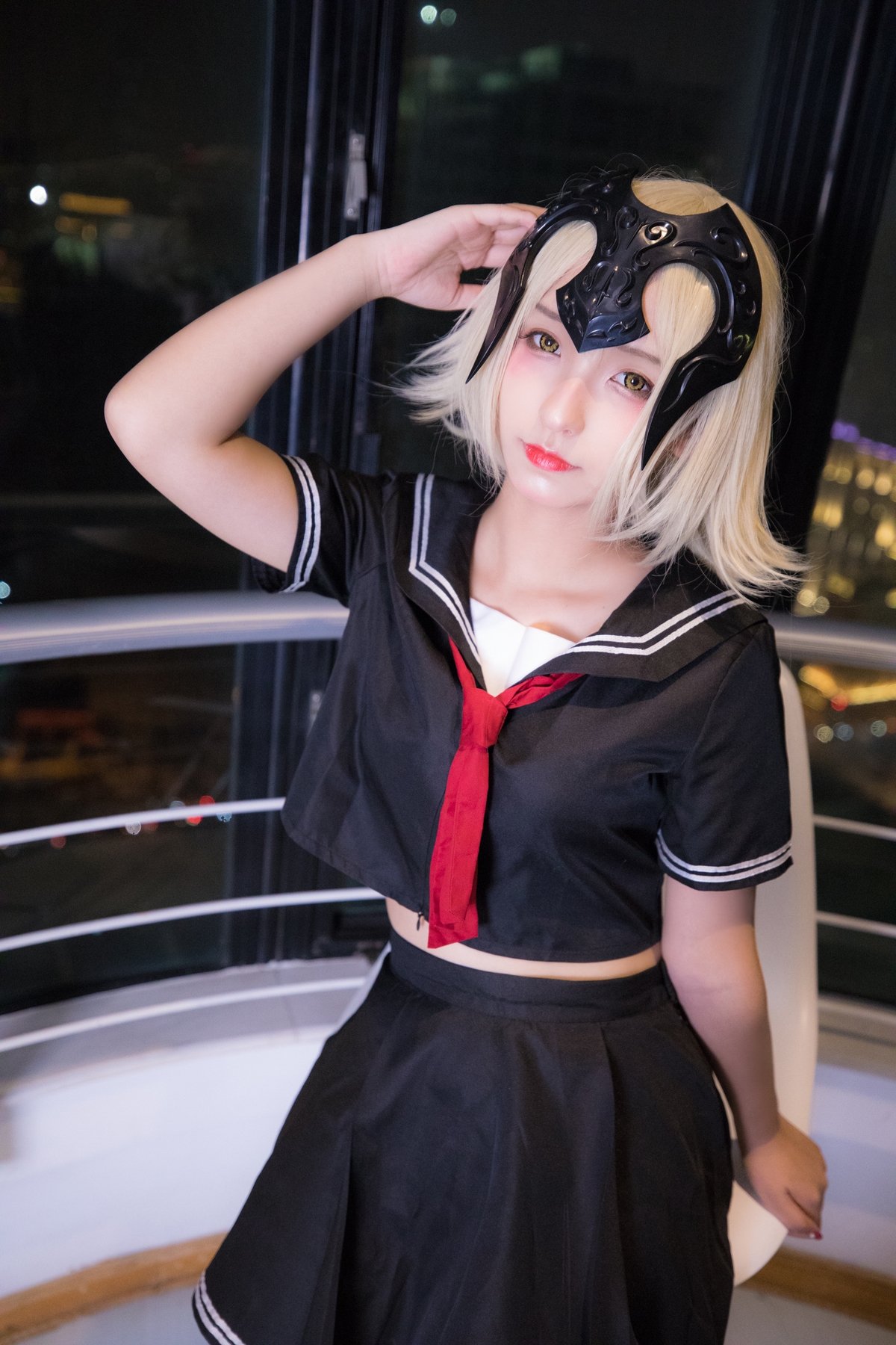 图片[46]-【coser】神乐坂真冬-放课后领域 学园黑贞-COS世界