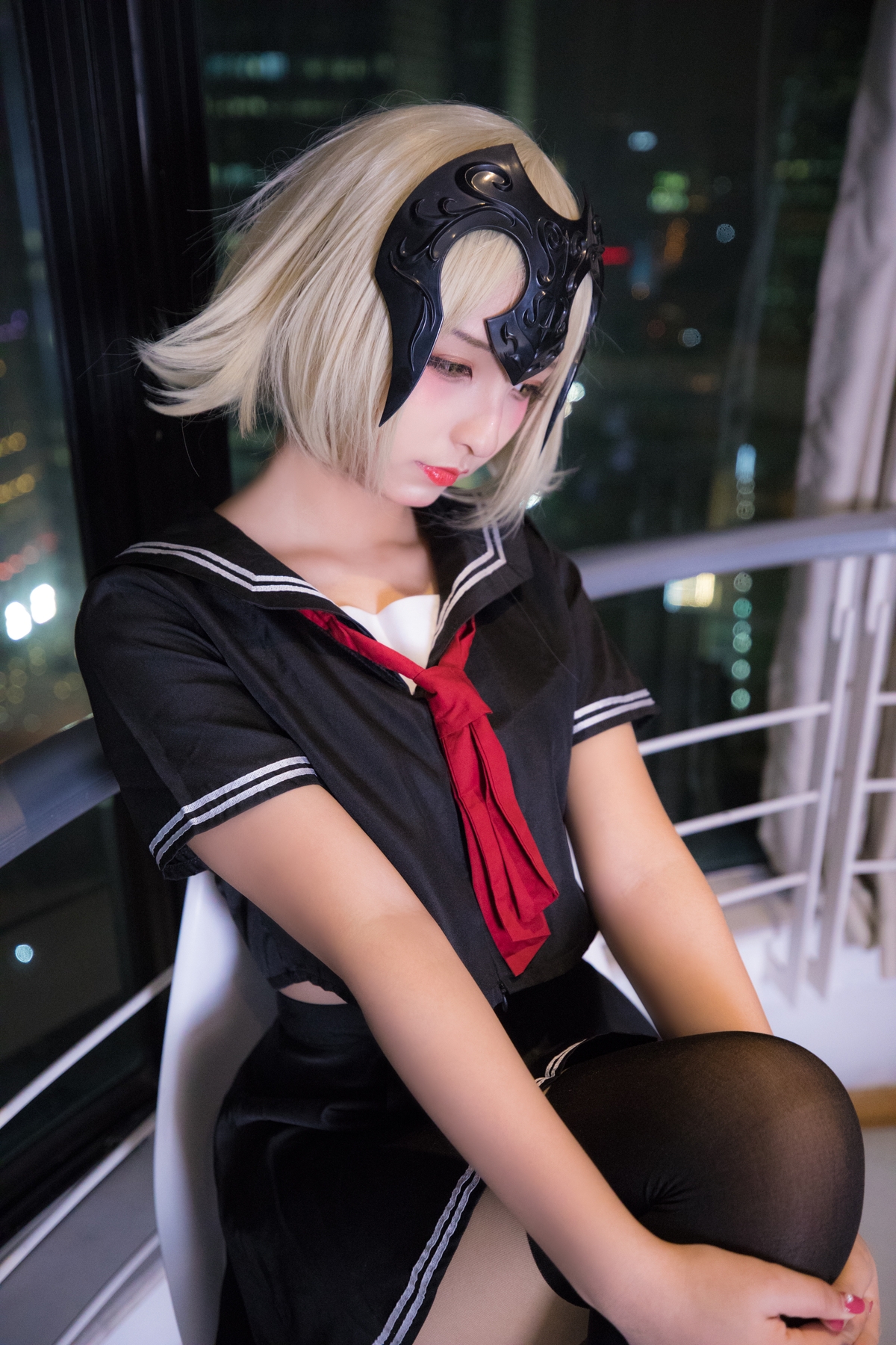 图片[57]-【coser】神乐坂真冬-放课后领域 学园黑贞-COS世界