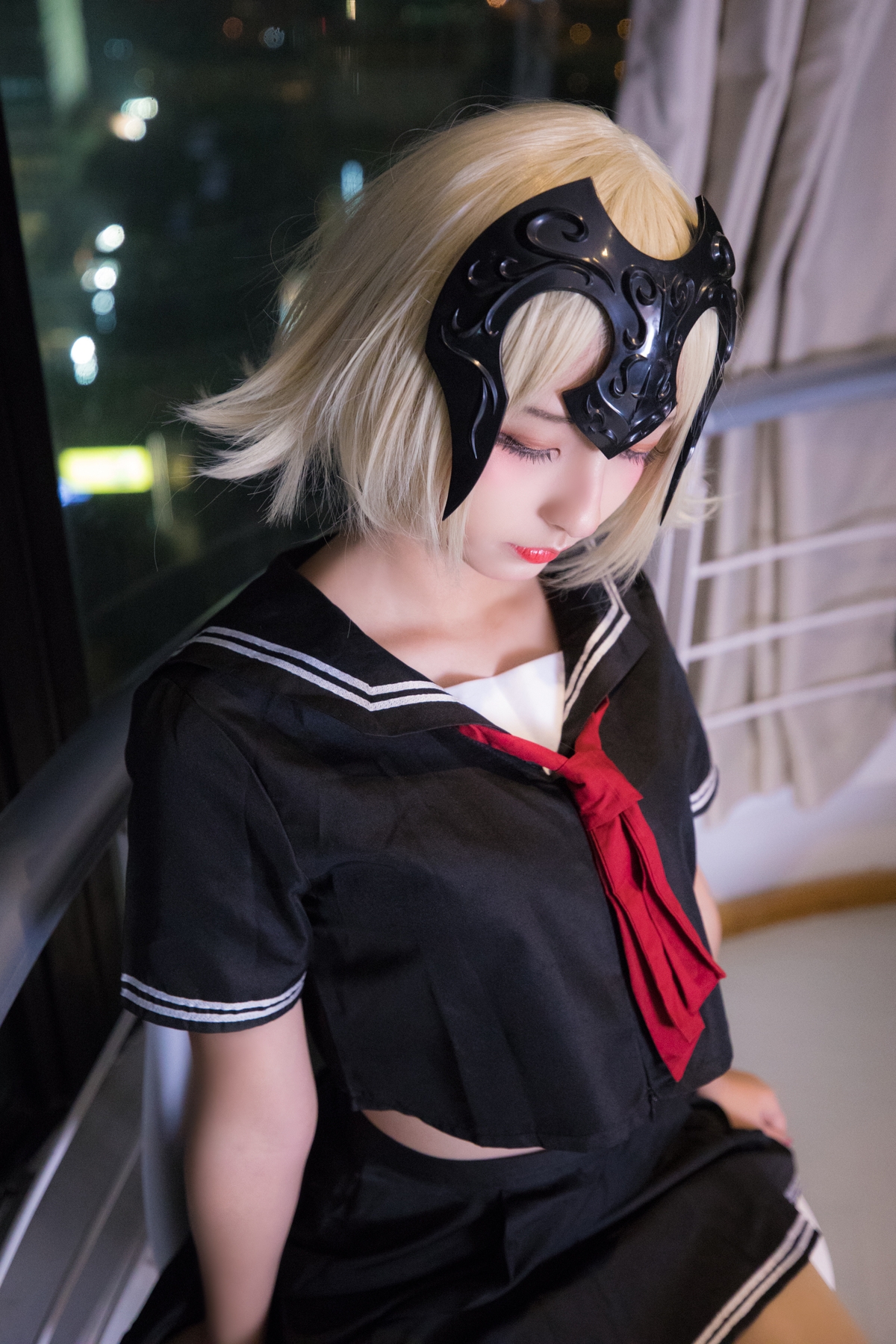 图片[58]-【coser】神乐坂真冬-放课后领域 学园黑贞-COS世界