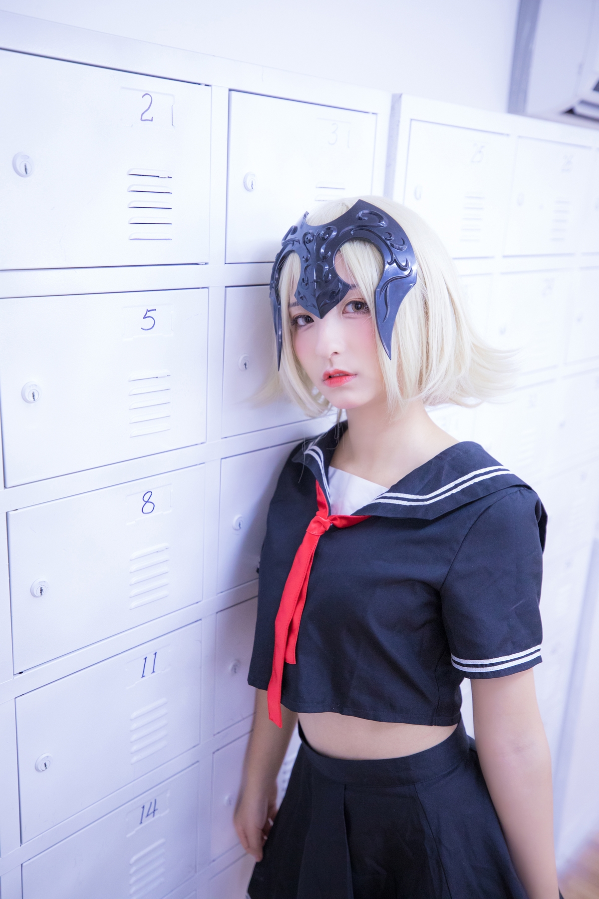 图片[61]-【coser】神乐坂真冬-放课后领域 学园黑贞-COS世界