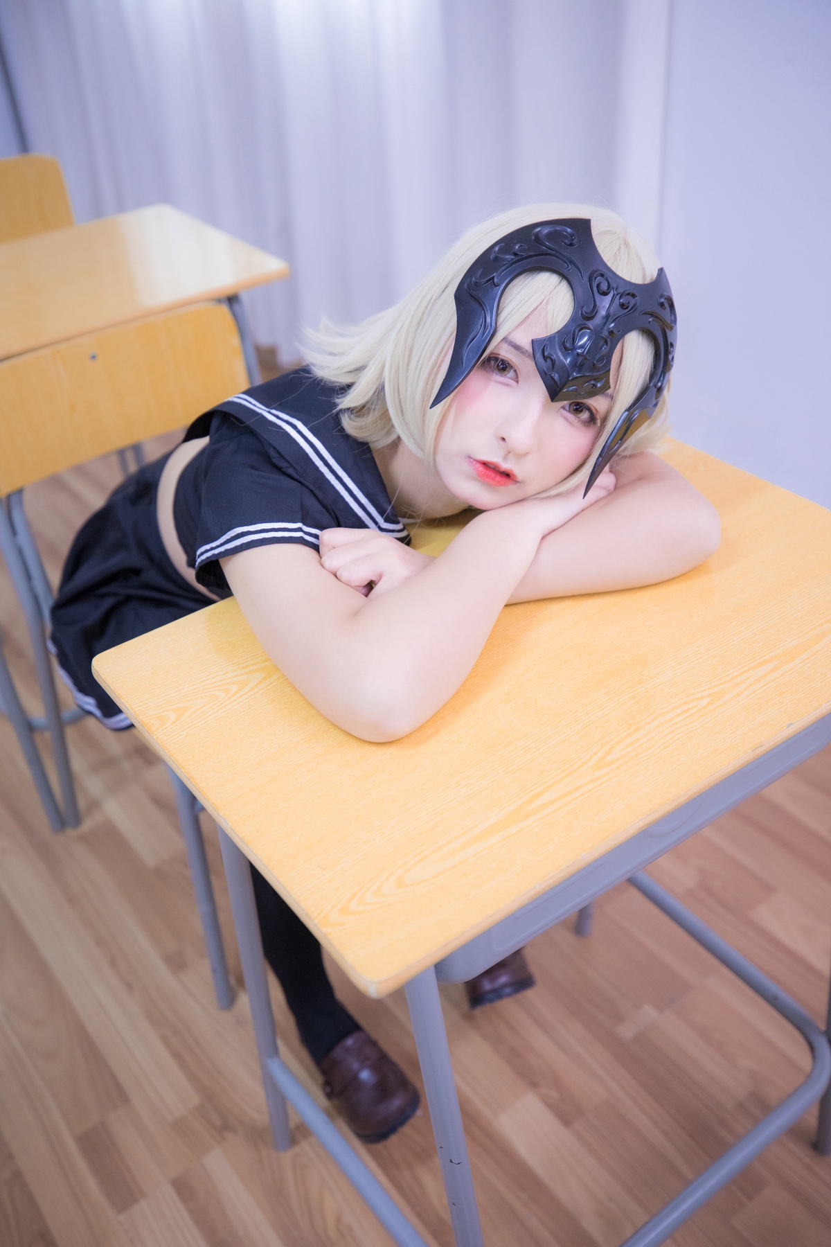 图片[75]-【coser】神乐坂真冬-放课后领域 学园黑贞-COS世界
