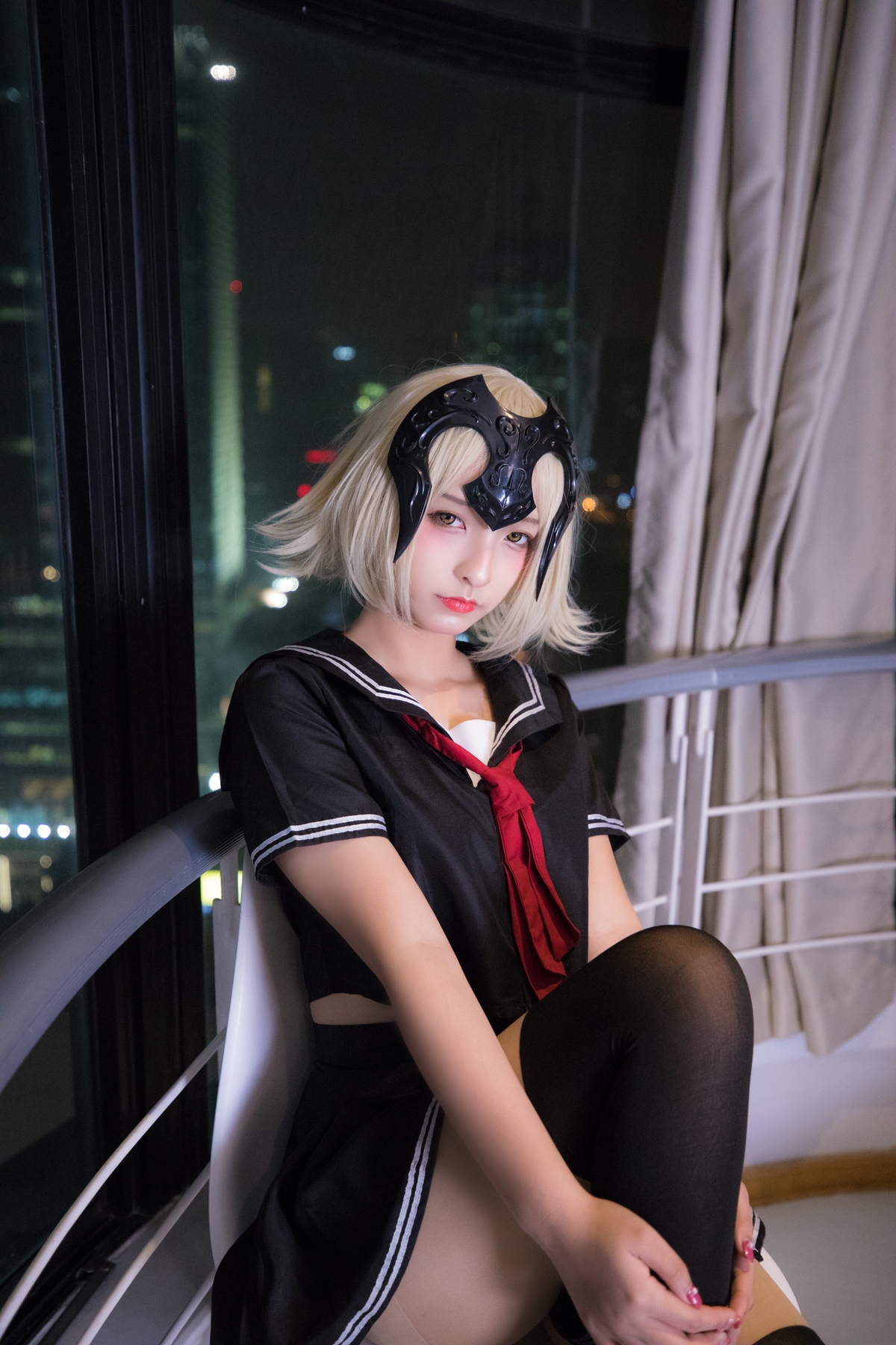 图片[81]-【coser】神乐坂真冬-放课后领域 学园黑贞-COS世界
