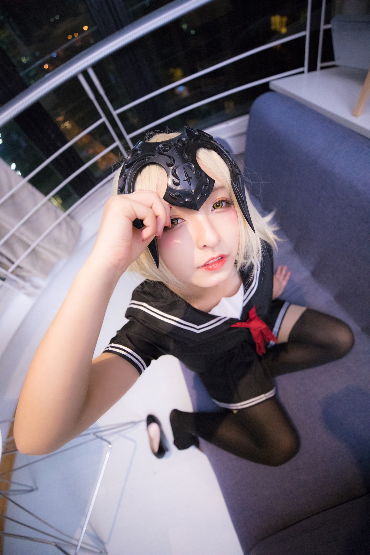 图片[94]-【coser】神乐坂真冬-放课后领域 学园黑贞-COS世界