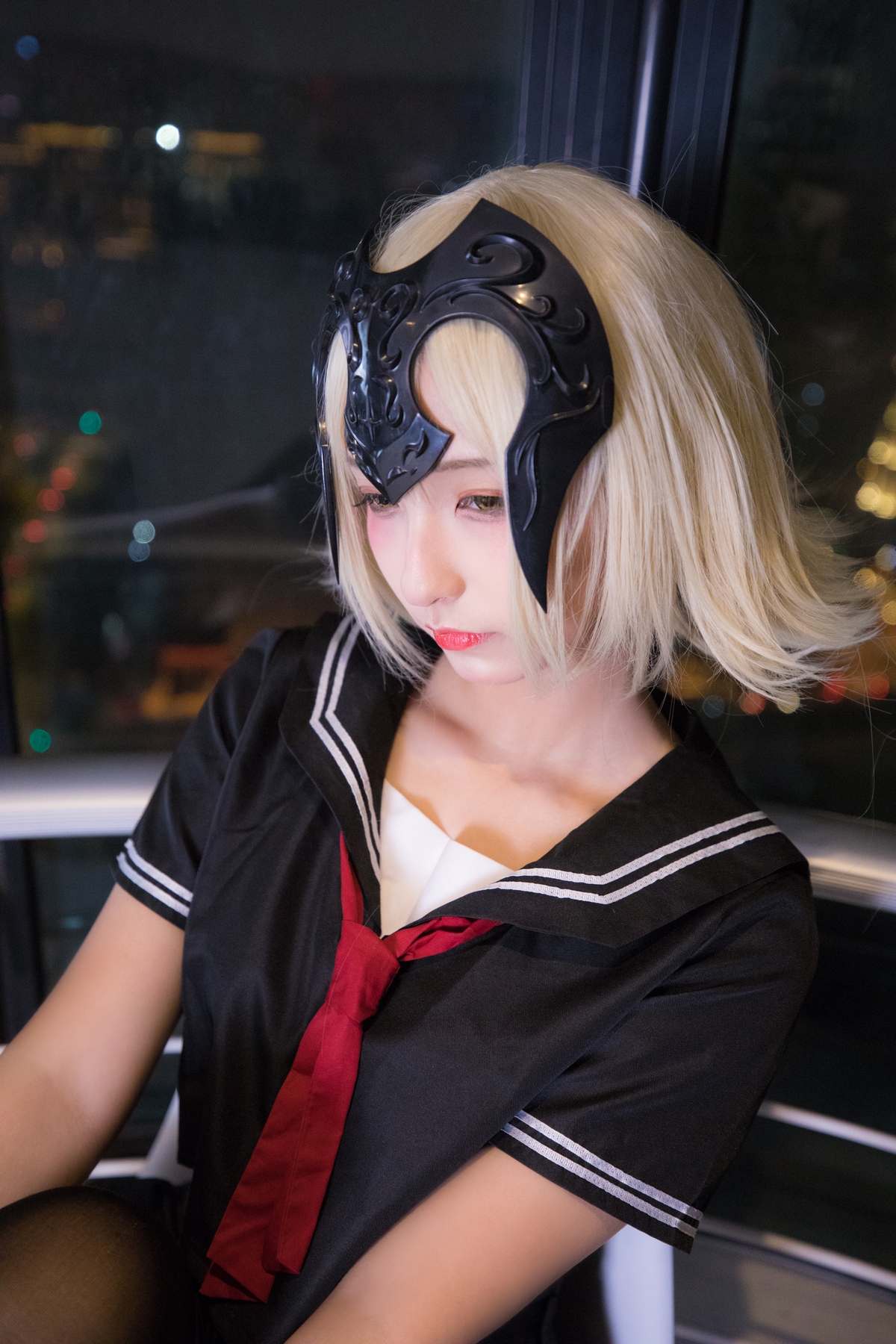 图片[97]-【coser】神乐坂真冬-放课后领域 学园黑贞-COS世界