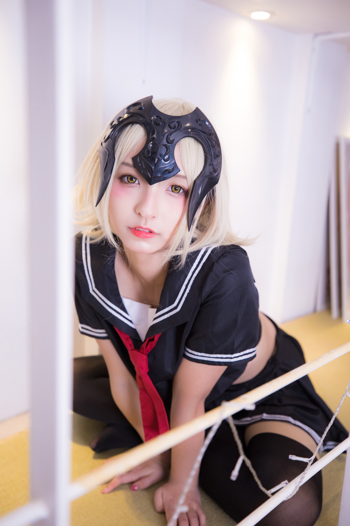 图片[109]-【coser】神乐坂真冬-放课后领域 学园黑贞-COS世界
