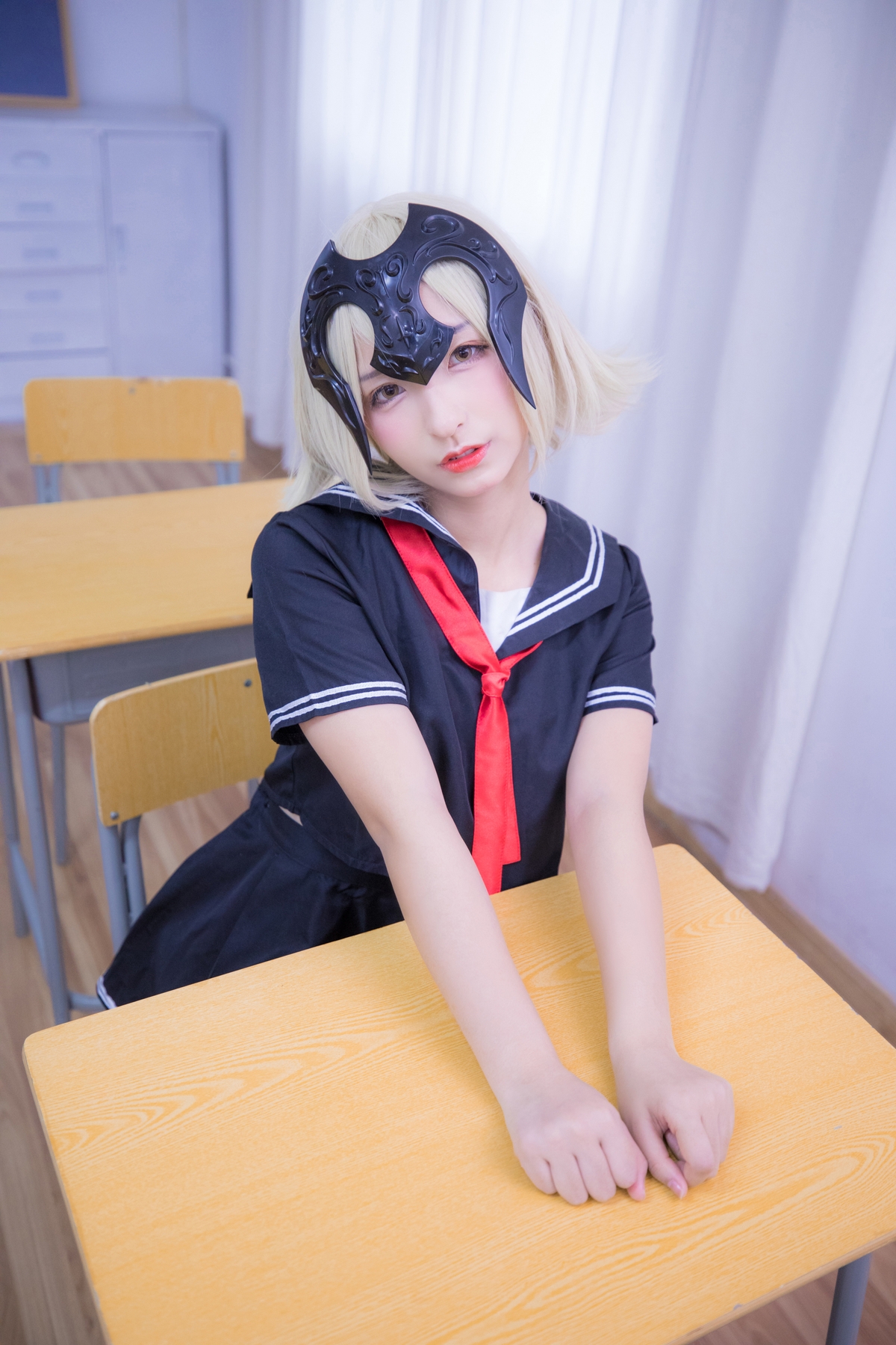 图片[116]-【coser】神乐坂真冬-放课后领域 学园黑贞-COS世界