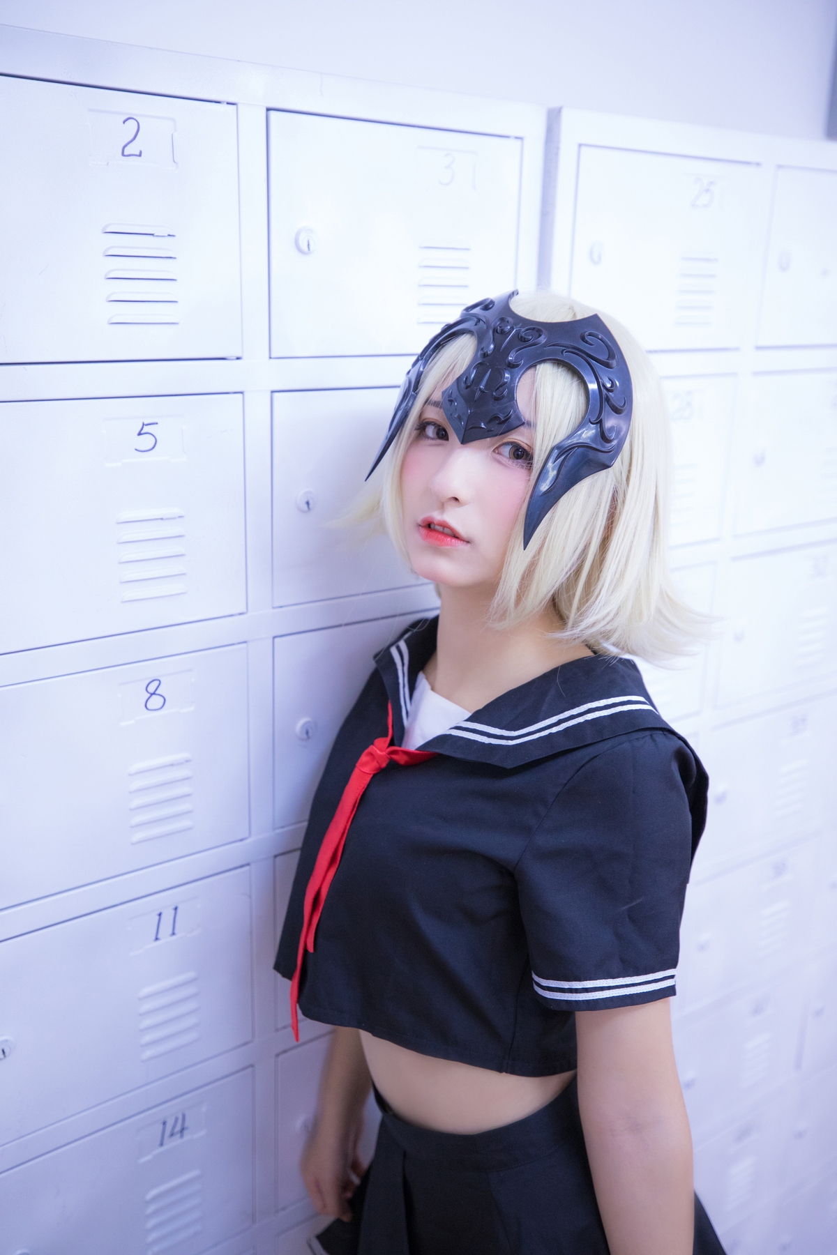 图片[121]-【coser】神乐坂真冬-放课后领域 学园黑贞-COS世界