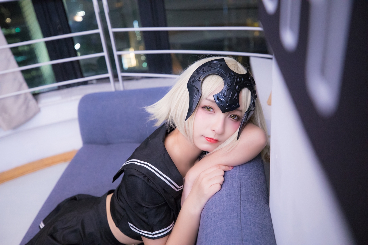 图片[131]-【coser】神乐坂真冬-放课后领域 学园黑贞-COS世界