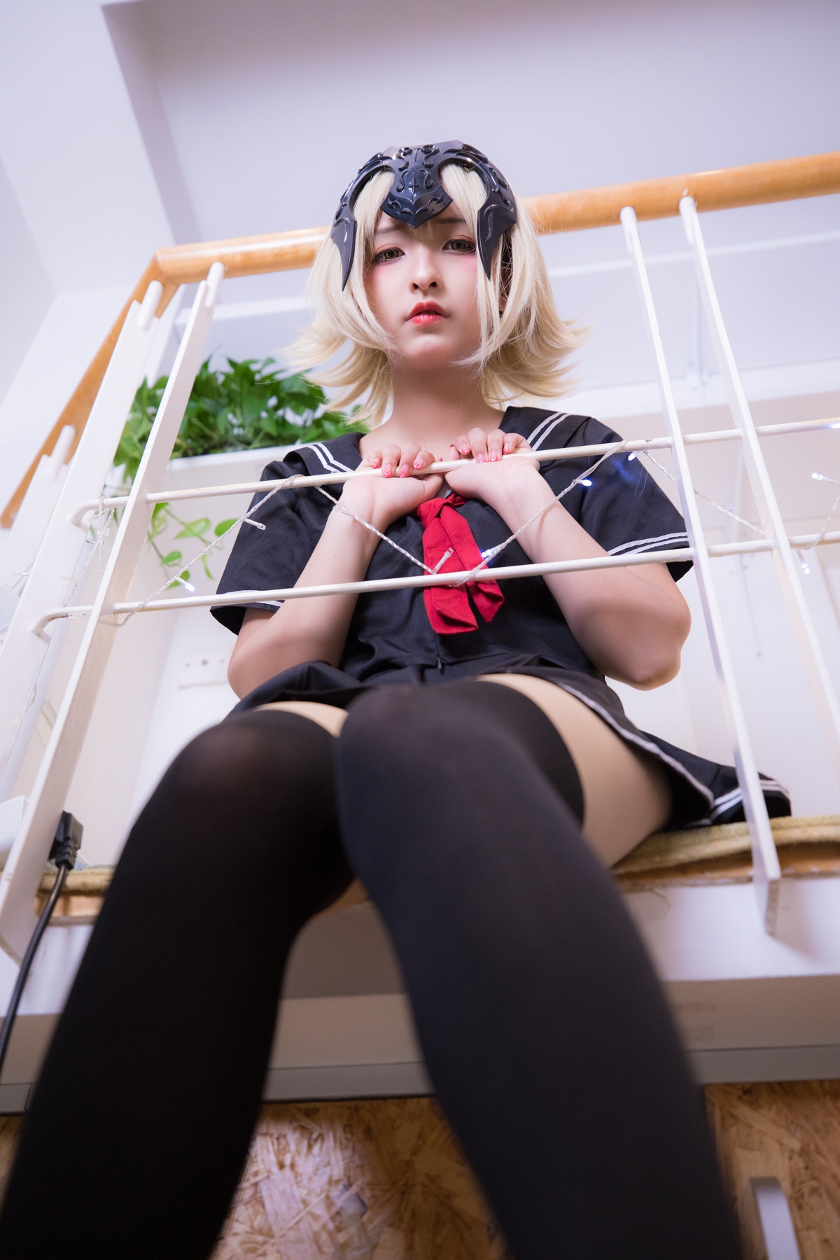 图片[132]-【coser】神乐坂真冬-放课后领域 学园黑贞-COS世界
