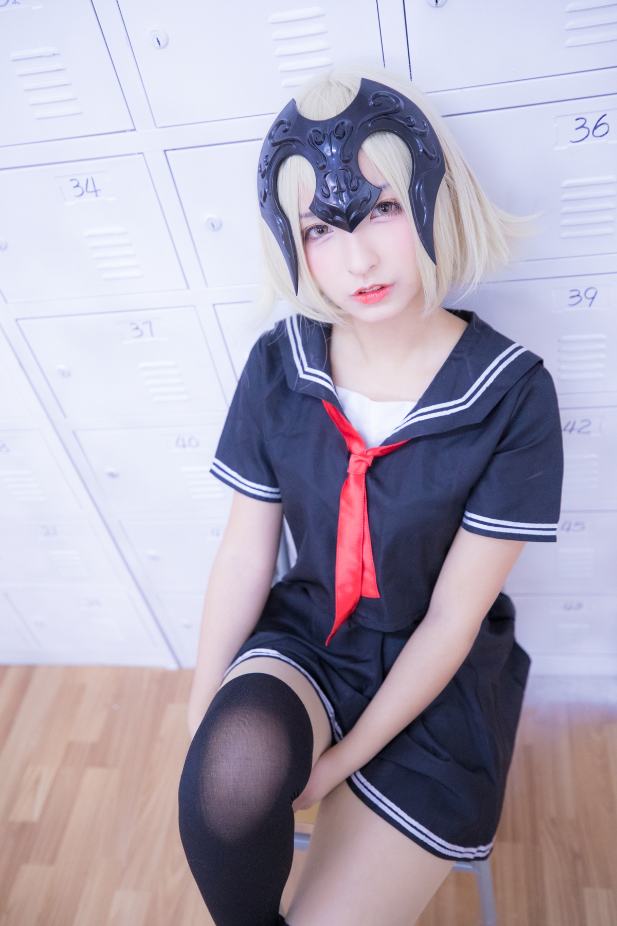 图片[139]-【coser】神乐坂真冬-放课后领域 学园黑贞-COS世界