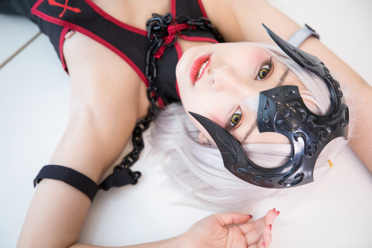 图片[109]-【coser】神乐坂真冬-旗袍黑贞-COS世界