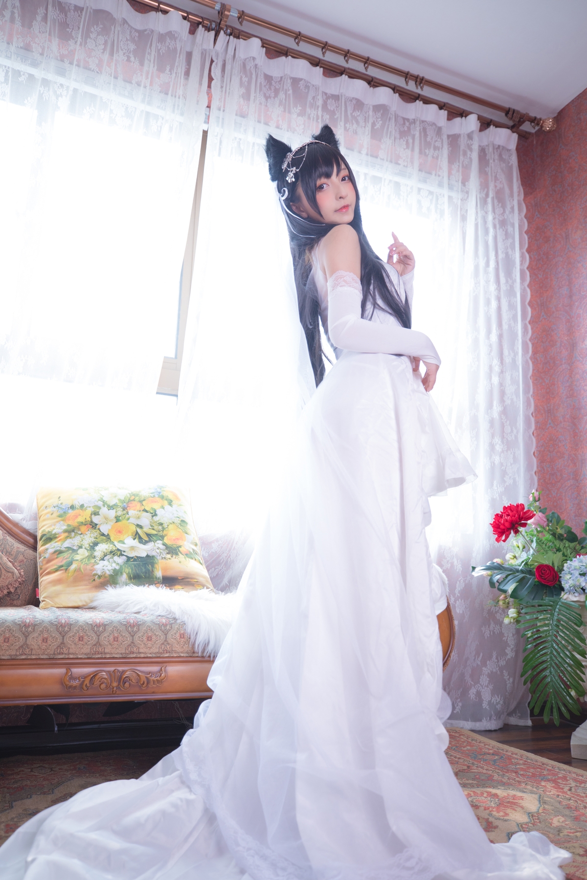 图片[3]-【coser】神乐坂真冬-明日の花嫁-COS世界