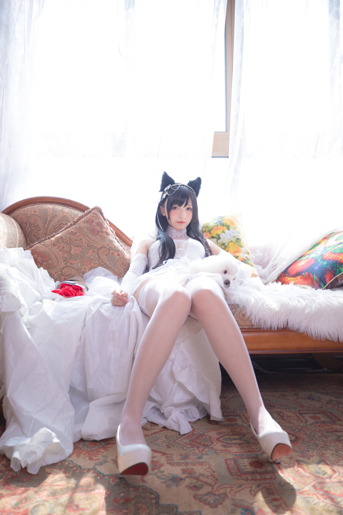 图片[19]-【coser】神乐坂真冬-明日の花嫁-COS世界