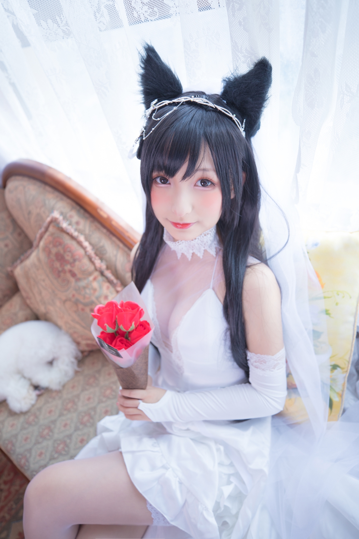 图片[22]-【coser】神乐坂真冬-明日の花嫁-COS世界