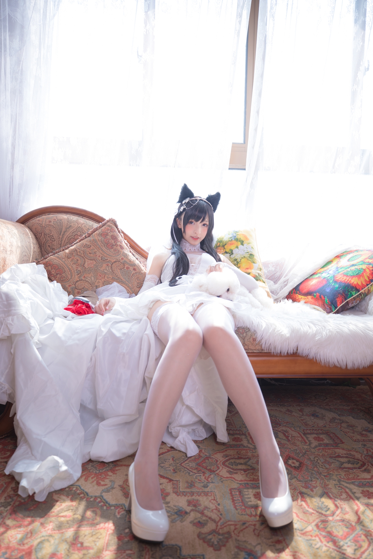 图片[102]-【coser】神乐坂真冬-明日の花嫁-COS世界