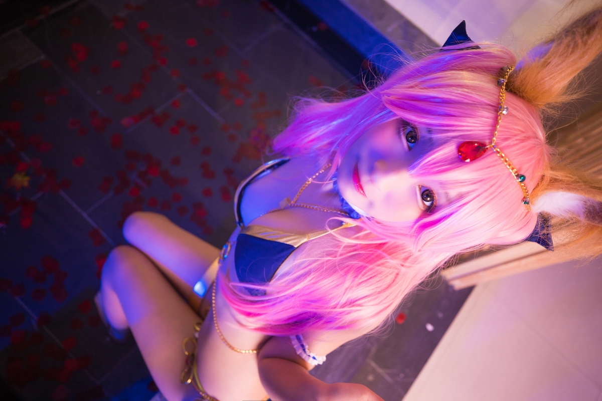 图片[9]-【coser】神乐坂真冬-玉藻前舞娘 Mysterious Love-COS世界