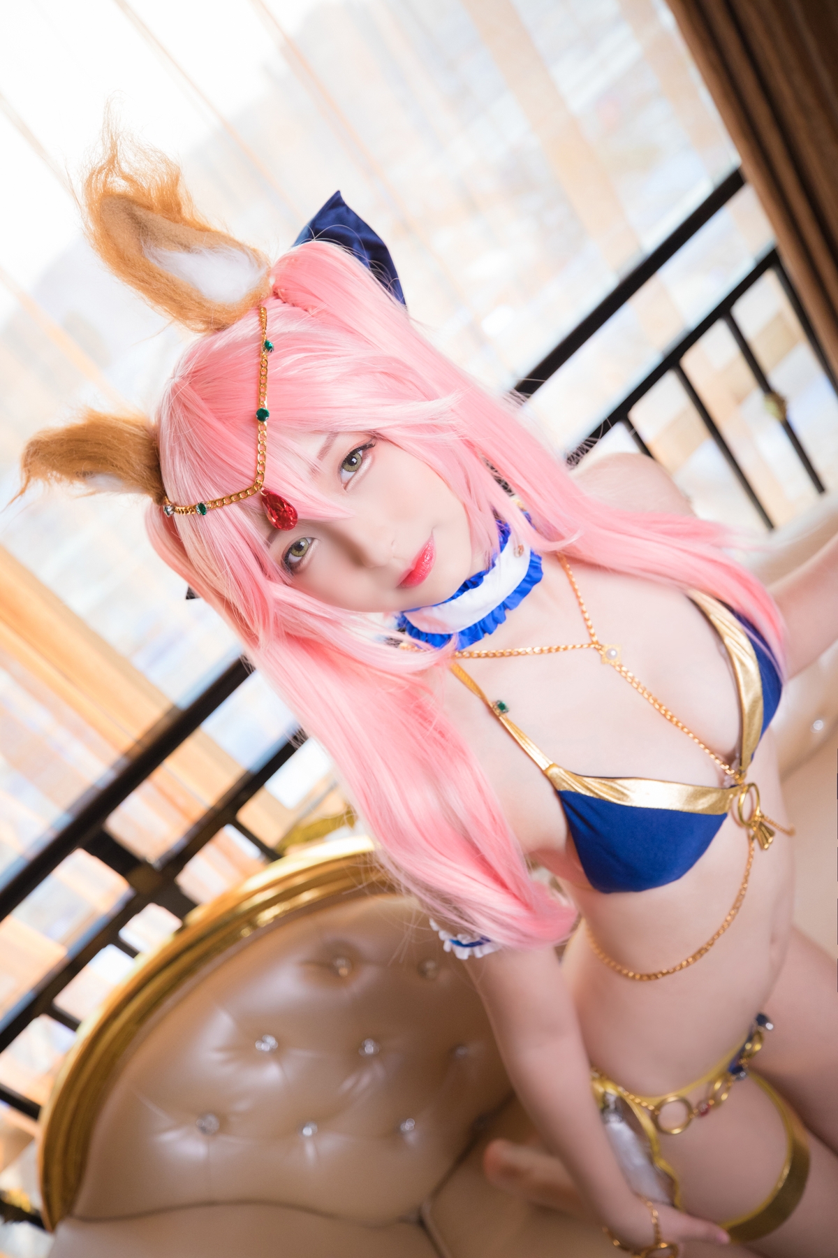 图片[17]-【coser】神乐坂真冬-玉藻前舞娘 Mysterious Love-COS世界